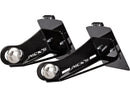 Short License Plate Side Mount Kit Short German Gloss Black