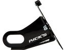 Short License Plate Side Mount Kit Short German Black Anodized