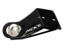 Side Mount License Plate Bracket Germany Satin Black Powder Coated