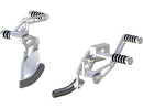 Forward Control Kit 2" Forwarded With Rubber Pegs Polished