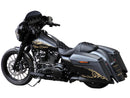 Custom Rear Fender Fender Kit including Turn Signals & Tail Light Gloss Black
