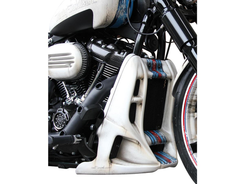 Softail Racing Radiator Cover Frame Cover Ready to Paint For 18-19, 23 FXBR