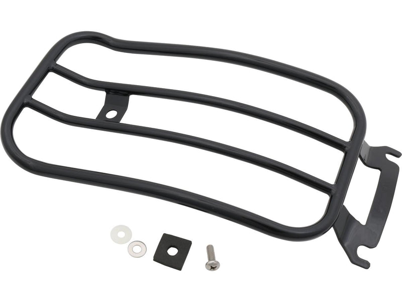 Solo Luggage Rack Black For 97-23 Touring - 7 Inch