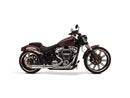 Fat Shot 2-1 Exhaust System 4 Inch Chrome For 18-23 Softail