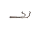 Fat Shot 2-1 Exhaust System 4 Inch Black For 84-11 Softail
