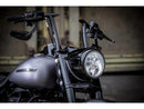 Road King Handlebar 1 1/4" Non-Dimpled 3-Hole Stainless Steel Polished For 14-18 FLHRC