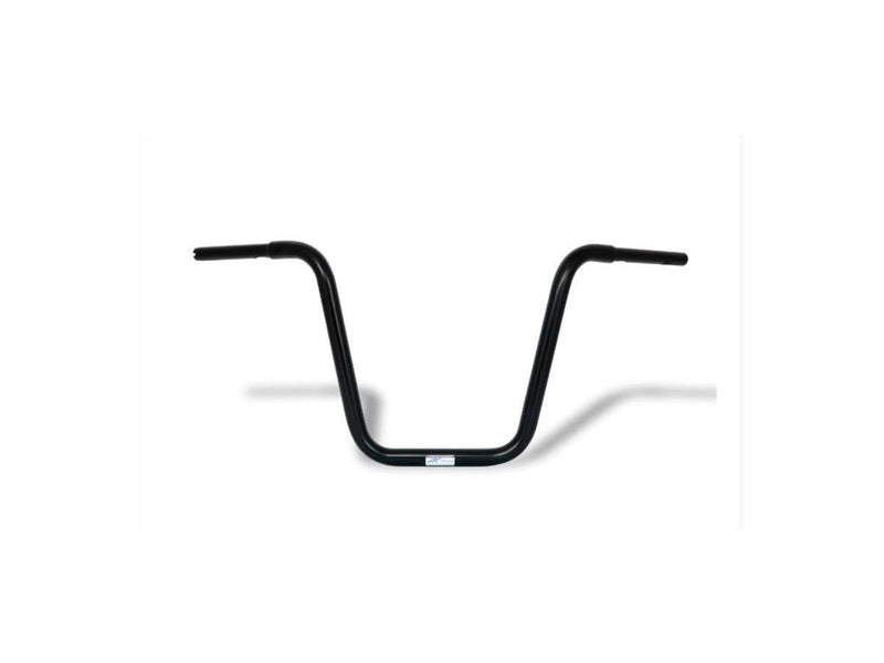 H400 Fat Ape Hanger Handlebar Black Throttle By Wire - 1-1/4 Inch