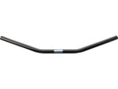 Drag Bar Handlebar Non-Dimpled 3-Hole Black Powder Coated 820mm Throttle Cables
