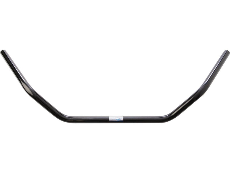 Flat Track 3 Hole Handlebar Black Powder Coated - 1 Inch