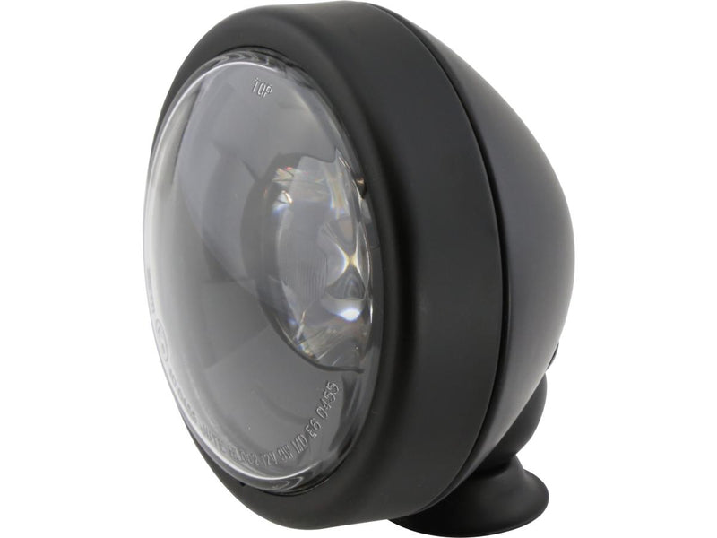 High Beam Headlight Flat Black LED - 4 Inch