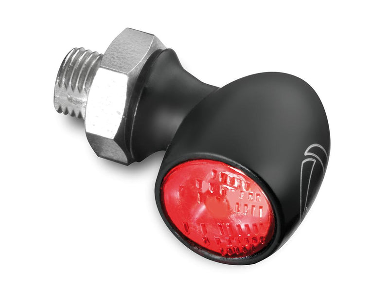 Atto RB LED Taillight Vertical Mount Clear Lens Black Clear LED