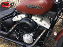WTF Shovel Rocker Box Cover Milwaukee Eight Raw
