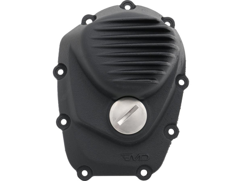 Ribbed Cam Cover Black For Milwaukee-8