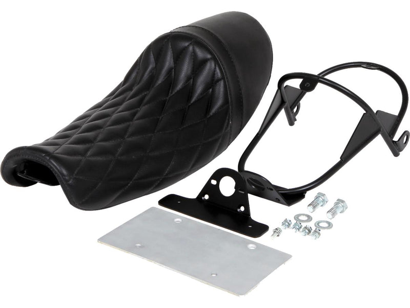 Diagonal Cafe Diamond Seat & Taillight Bracket Kit