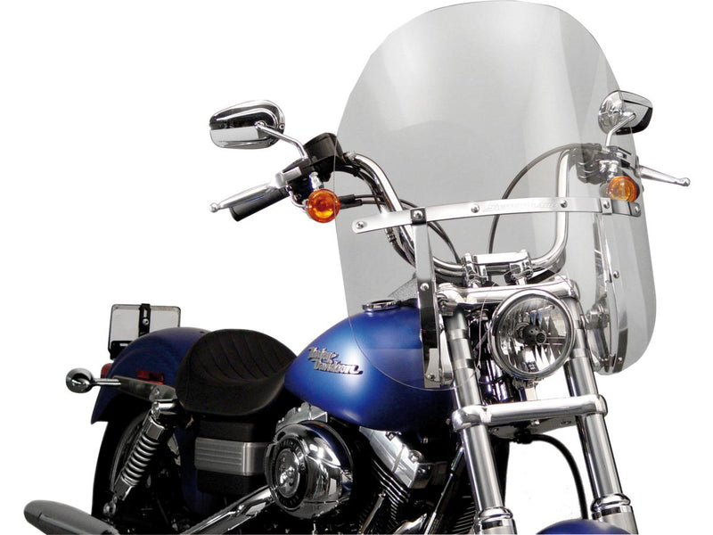 SwitchBlade 2-Up Quick Release Windshield Clear 06 FXDLI - 26 x 22.6 Inch