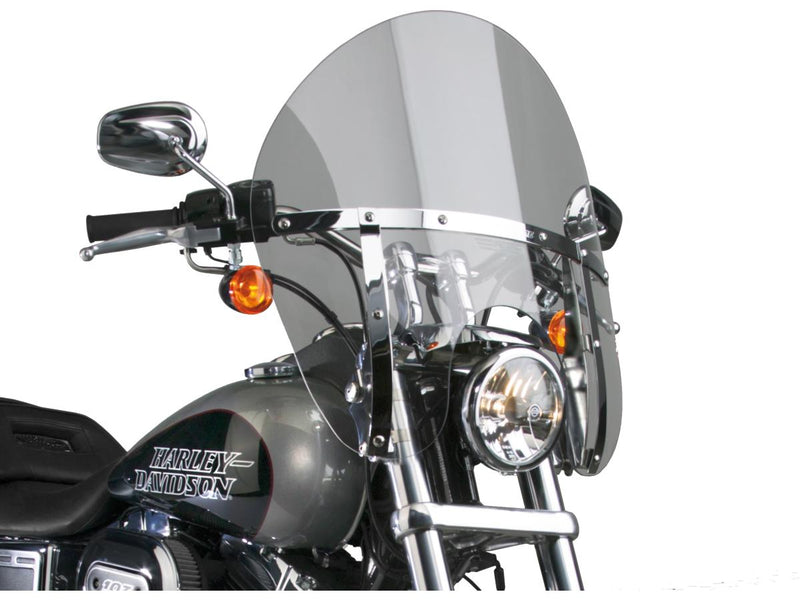 SwitchBlade Chopped Quick Release Windshield Light Smoke - 21.1 x 22.4 Inch