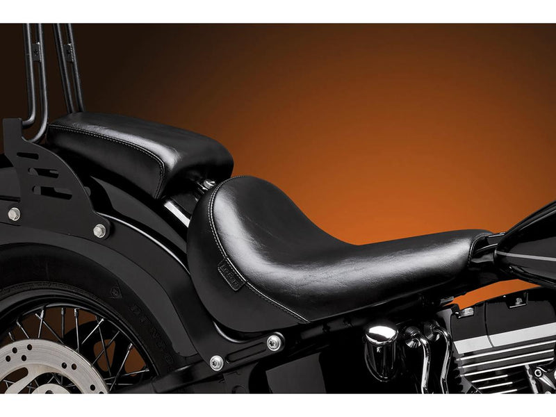 Bare Bones Pillion Pad Smooth Black Vinyl For 11-12 FXS, 12, 14-15 FLS