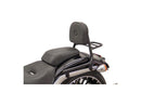 Sissy Bar With Pad & Rack Gloss Black