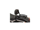 Driver Sissy Bar With Pad & Rack Gloss Black