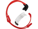 Custom 8mm Spark Plug Wires Red For 17-23 Touring