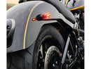 Winglet Micro LED Turn Signals Black Anodized Smoke LED