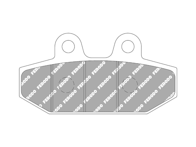 Sinter Road Replacement Rear Brake Pad