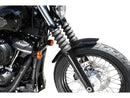 Front Turn Signal Bracket Frame Mount Black