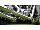 Hot Rod Headers Heat Shield Chrome Hole Chrome