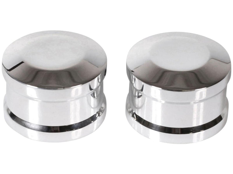 Rear Axle Cover Set Aluminium Polished