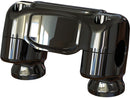 Speedo Riser Clamp Diameter Gloss Black Powder Coated - 1 Inch