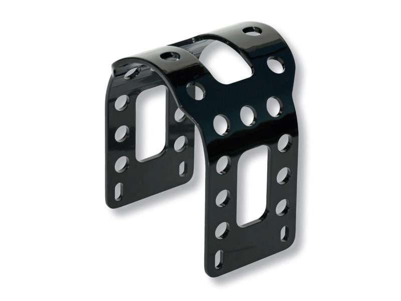 Fork Brace With OEM Wheel Gloss Black Powder Coated For 18-20 FLFB