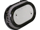 Oval Airbox Air Cleaner Kit Black For 16-17 Softail