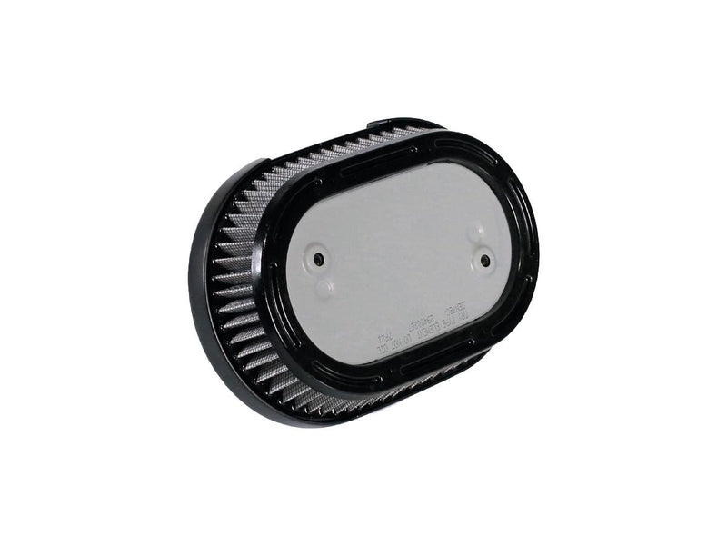 Oval Airbox Air Cleaner Kit Flat Black For 16-17 Softail