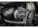 Oval Airbox Air Cleaner Kit Flat Black For 18-22 Softail