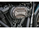 Torque With TB Logo Oval Airbox Air Cleaner Cover Bi-Color Anodized