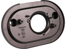 Oval Airbox Air Cleaner Baseplate Black