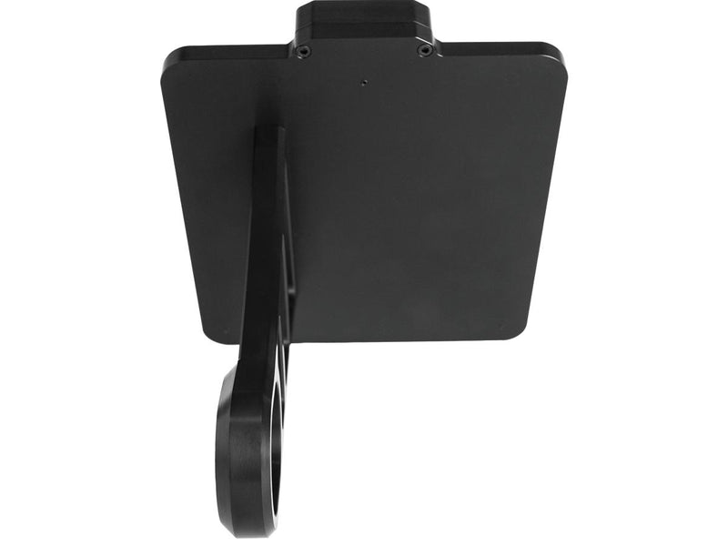 Side Mount License Plate Kit German Specification 180x200mm Black Anodized For 13-14 FXSBSE