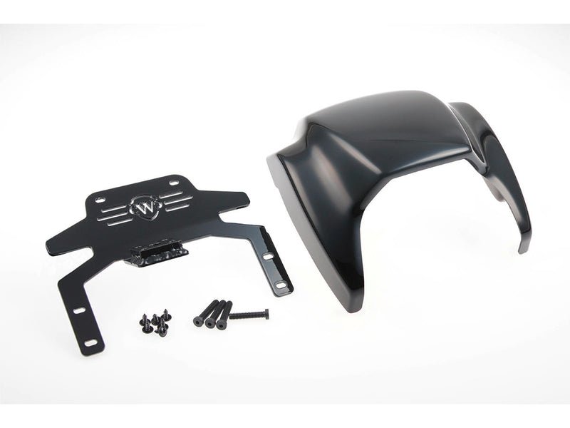 Headlamp Mask "V-Rod Style" ,Gloss Black Headlamp Mask