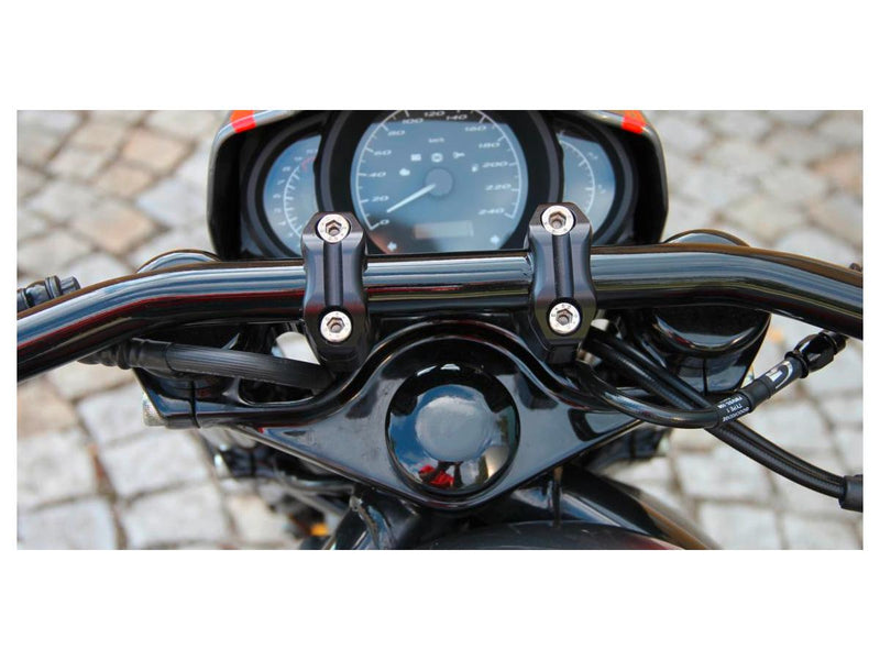 V-Rod Model Handlebar Risers Black
