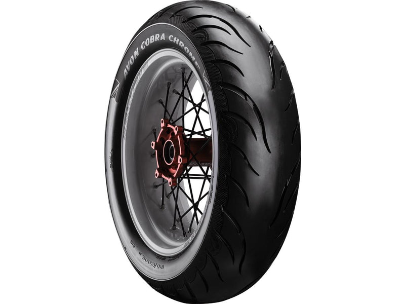 Cobra Chrome Reifen Rear Tyre Reinforced Black Wall - 140/70 B-18 73H TL