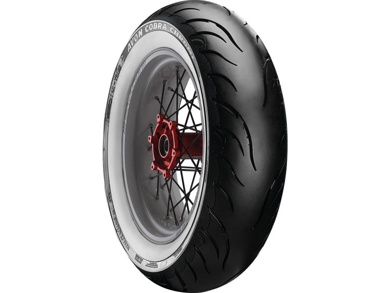 Cobra Chrome Reifen Rear Tyre Reinforced White Wall - MT/90 B-16 74H TL