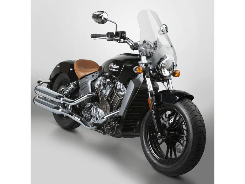 Street Shield Windshield Quick Release Mount Clear 14-19 Indian Scout