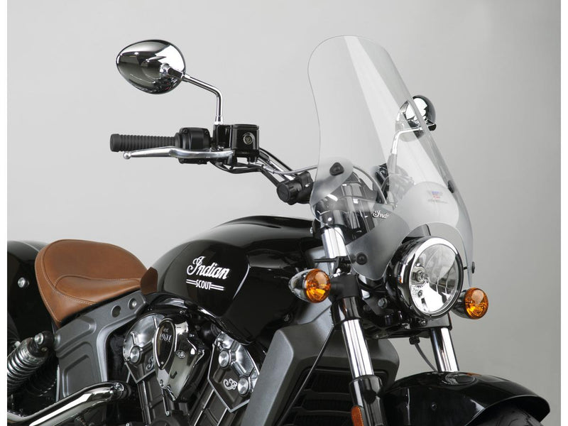 Street Shield Windshield Quick Release Mount Clear 14-19 Indian Scout