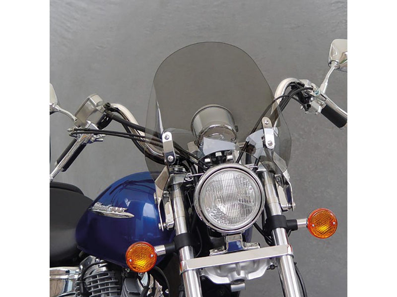 SwitchBlade Deflector Quick Release Windshield Light Smoke - 24.9 x 14 Inch