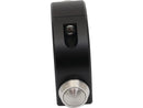 Mo.Switch 3 Push-Button Clamp Polished Push Buttons Black - 1 Inch