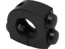 Mo.Switch 3 Push-Button Clamp Polished Push Buttons Aluminium Polished - 1 Inch