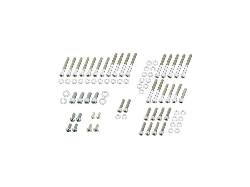 Complete Engine Screw Kit Stainless Steel For 91-03 Sportster