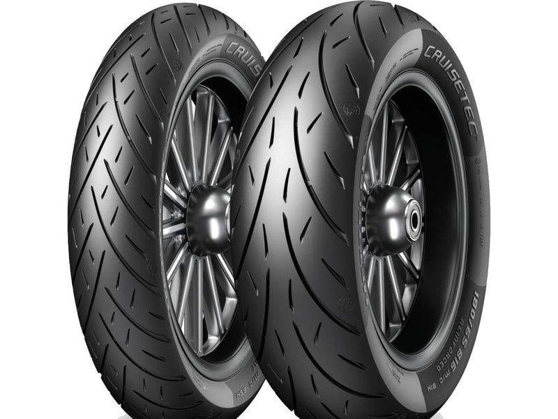 Cruisetec Front Tyre Reinforced Black Wall - 130/90 B-16 73H TL