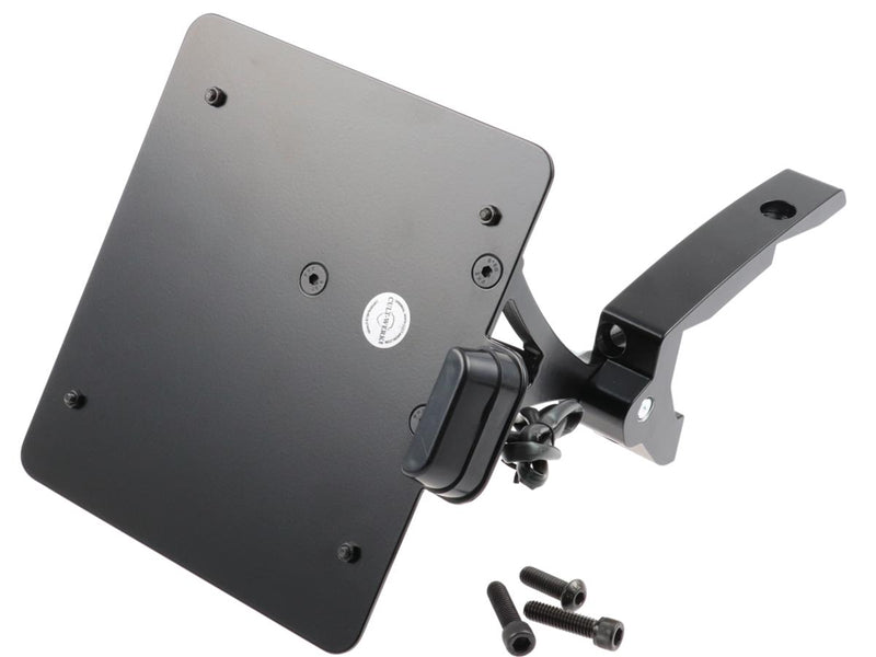 Sidemount License Plate Bracket Kit Black Powder Coated Austria 210 x 170mm For 19-20 FXDRS 114