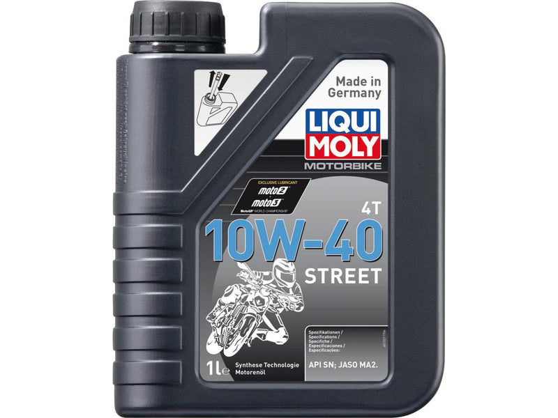 Motorbike 4T Street Mineral Based Motoröl 1 Liter Api Sn Jaso Ma2 Sae 10W40